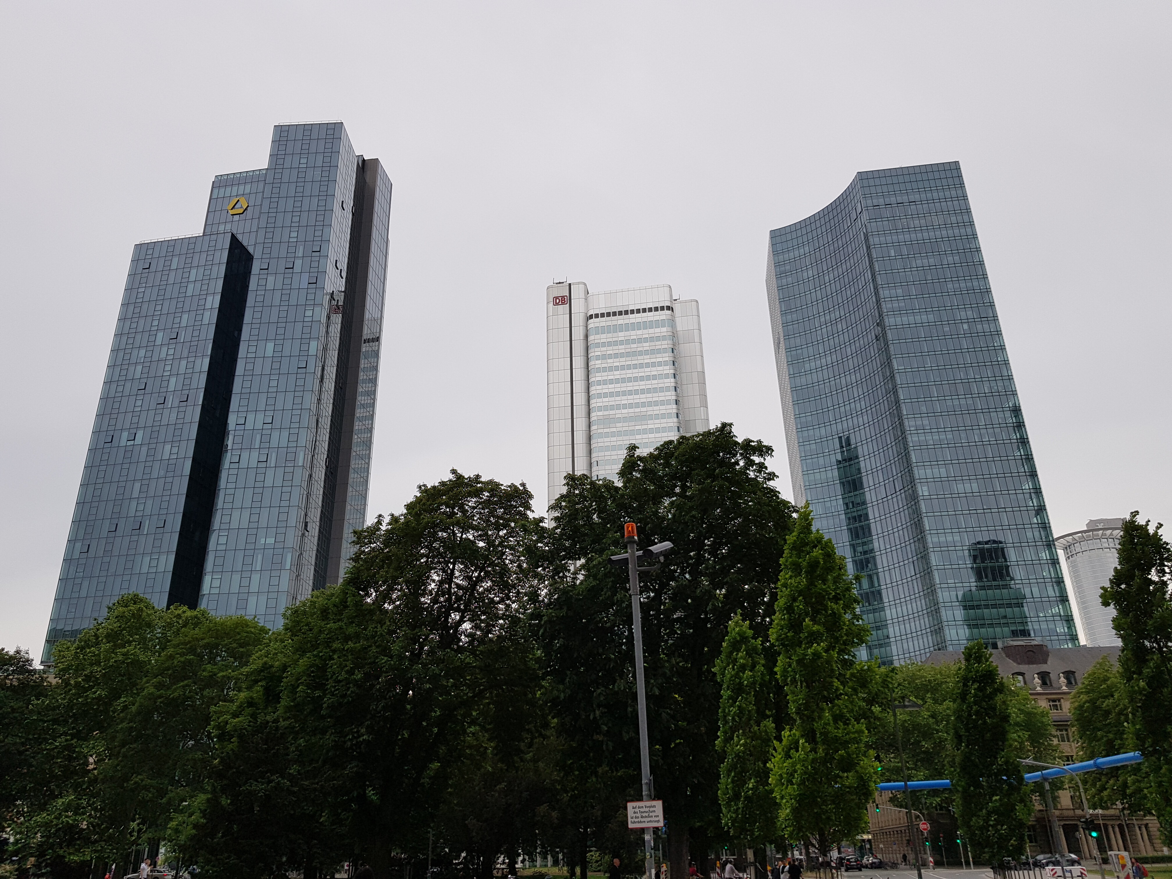Wolkenkratzer in Frankfurt